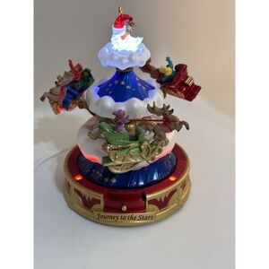 2018 Hallmark Christmas Carnival #1 Journey to the Stars Light Motion Ornament